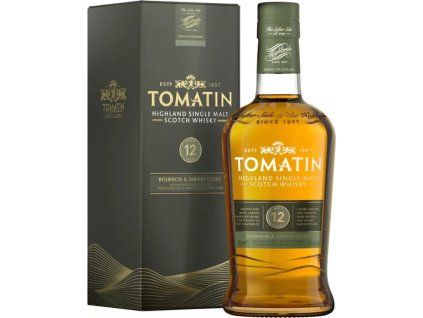 Tomatin 12 ročná Bourbon & Sherry Casks 43% 0,7l