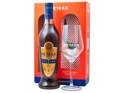 Metaxa 7* + 1 Pohár 40% 0,7l