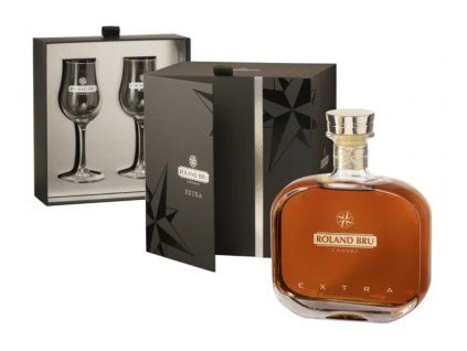 Roland Bru Extra + 2 Poháriky 40% 0,7l