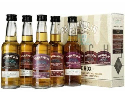 Tamnavulin The Taste Box, GIFT 40% 0,5l