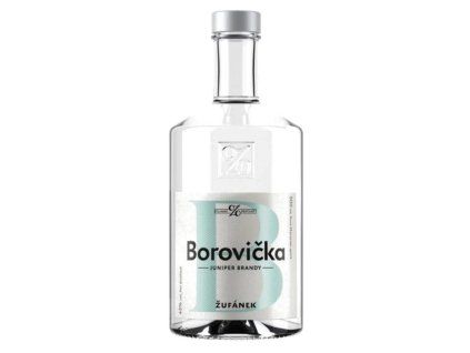 Žufánek Borovička 45% 0,5l