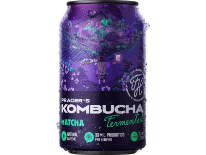 PRAGER'S Kombucha Matcha 6x330ml