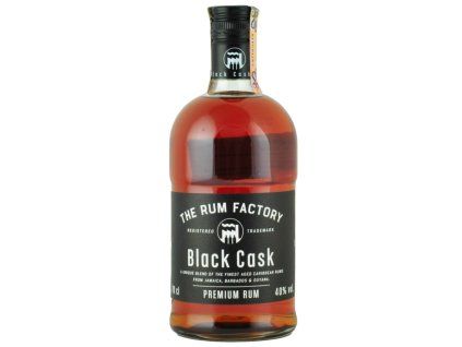 The Rum Factory Black Cask 40% 0,7l