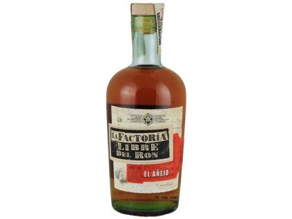 La Factoría Libre Del Ron El Añejo 40% 0,7l