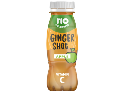 Rio Cold Press Ginger shot jablko 180ml