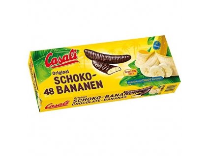 Casali banány v čokoláde 48ks - 600g