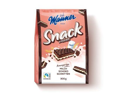 Manner Snack Minis čokoládové 300g