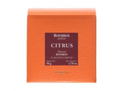 Dammann Fréres Sachets Box Rooibos Citrus, aromatizovaný, 25 x 2 g