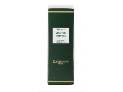 Dammann Fréres Sachets Menthe Poivrée - Mäta / Peppermint 24 x 1,2 gr.