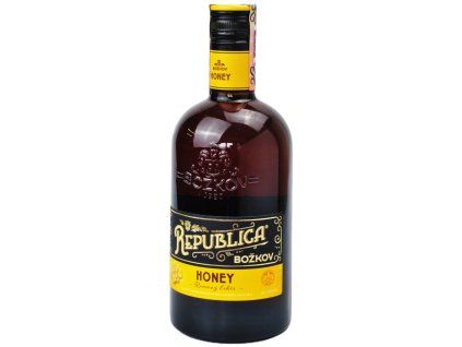 Božkov Republica Elixir Honey 35% 0,7l