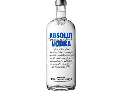 Absolut Vodka 40% 1l