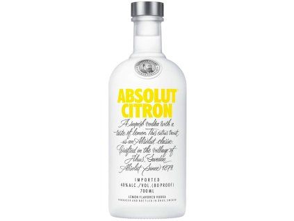 Absolut Citron 40% 0,7l