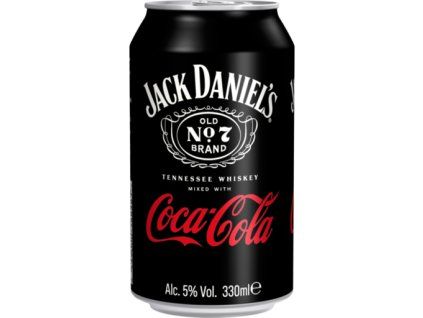 Jack Daniel’s & Cola 0,33l 5% Plech x6