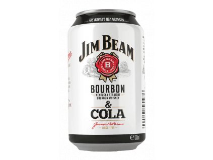Jim Beam & Cola 0,33l 4.5% Plech x6