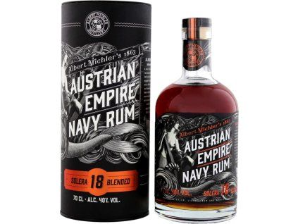 Austrian Empire Navy Rum Reserva 18y, 40% 0,7l