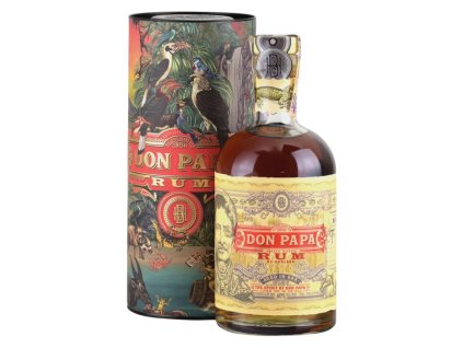 Don Papa 7y darčekové balenie 40% 0,7 l