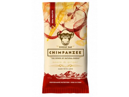 Chimpanzee Energy Bar  Apple & Ginger 55g