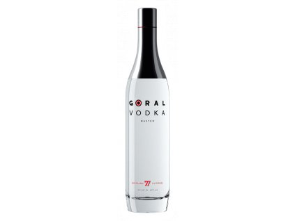 Goral Vodka MASTER 40 700ml white BG 1