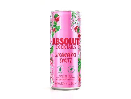 Absolut Strawberry Spritz Cocktail 5% 250mlx6