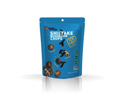 SHIITAKE - šitake huby s morskou soľou, čipsy 60g