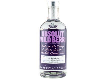Absolut Wild Berri 38% 0,7l