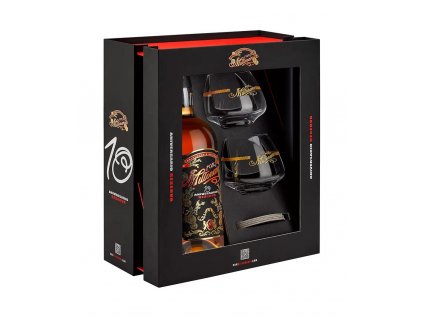 Millonario 10 Aniversario Reserva + 2 poháre, 40 %, 0.7l