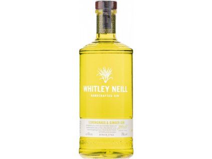 Whitley Neill Lemongrass & Ginger Gin 43% 0,7l