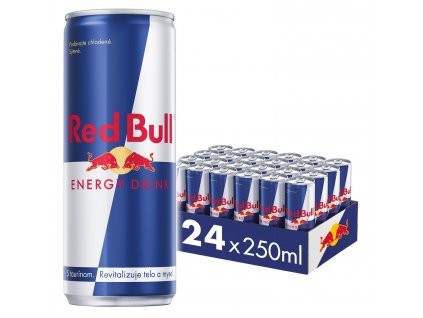 Red Bull energetický nápoj 24x250 ml (vrátane zálohy)