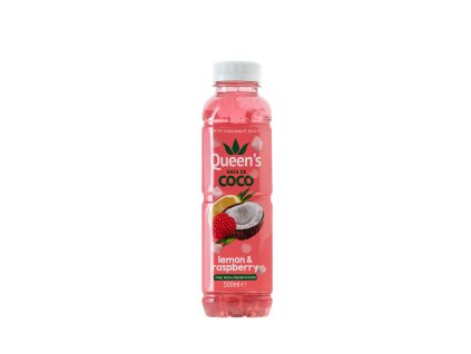 Queen's Nata de Coco Lemon&Raspberry 0.5l front