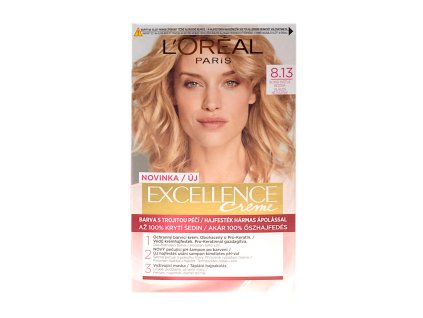 L'Oréal Paris Excellence Créme 8.13, blond světlá béžová