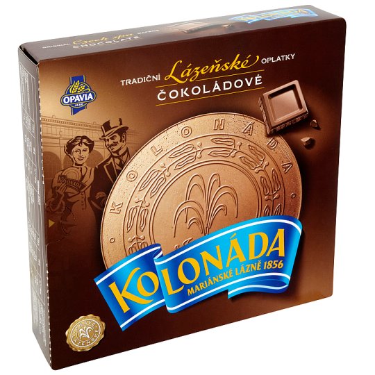 Opavia Kolonáda kúpeľné oplátky čokoládové 200 g