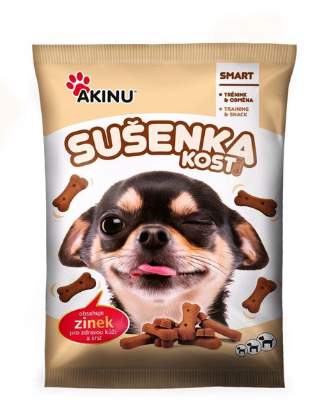 AKINU Sušienka kosti + zinok 400g