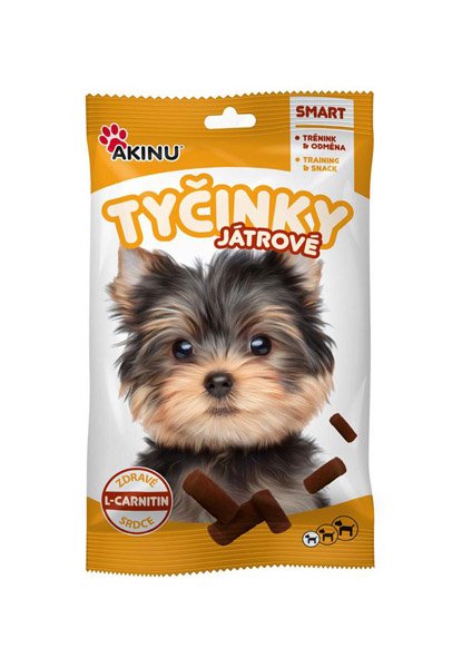 AKINU Tyčinky pečeň L- carnitin 60g
