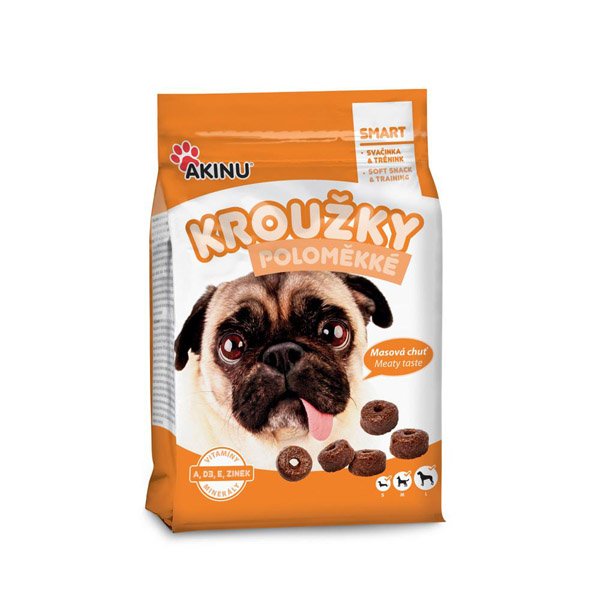 AKINU Krúžky polomäkké 500g