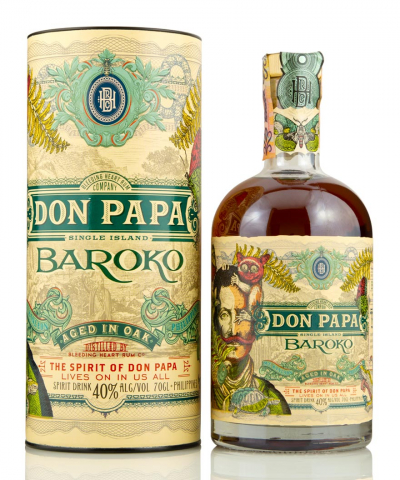 Don Papa Baroko Limited Edition GBX 40% 0,70l