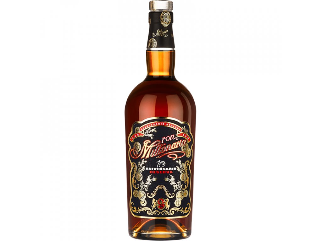 Ron Millonario Aniversario Reserva 40% 10y 0,7 l (čistá fľaša)