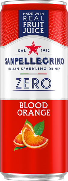 San Pellegrino červený pomaranč ZERO 330ml x6