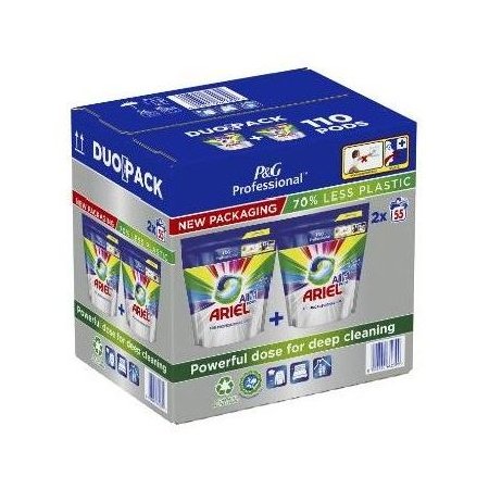 Ariel Professional Color gélové kapsule na pranie 2x55ks