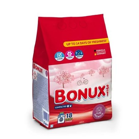 Bonux Pure Magnolia prací prášok 1,17kg na 18 praní