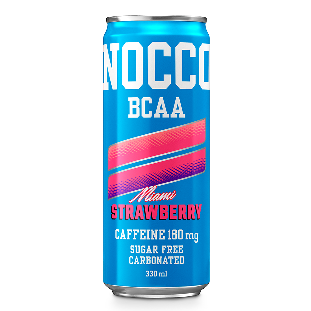Nocco BCAA Miami Jahoda 330 ml