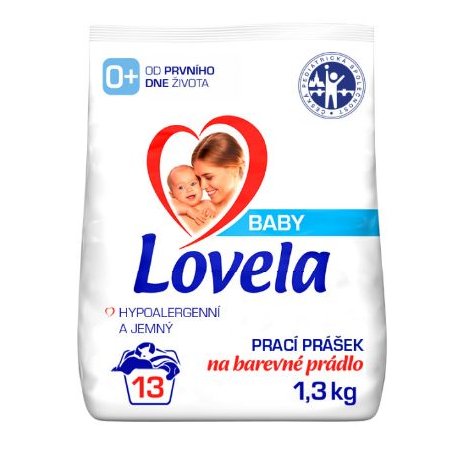 Lovela Color prací prášok 1,3kg na 13 pracích dávok
