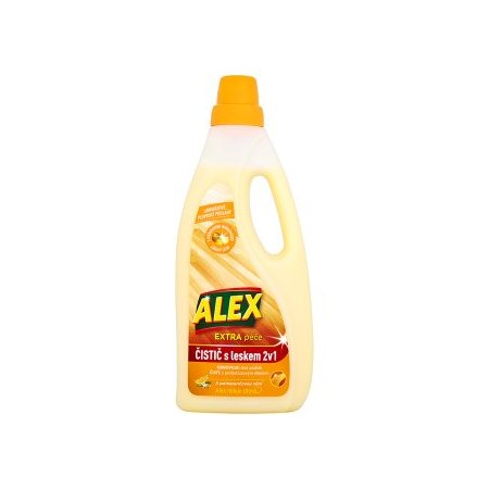 Alex čistič na podlahy 750ml čistič s leskom laminát 2v1 s pomarančovou vôňou