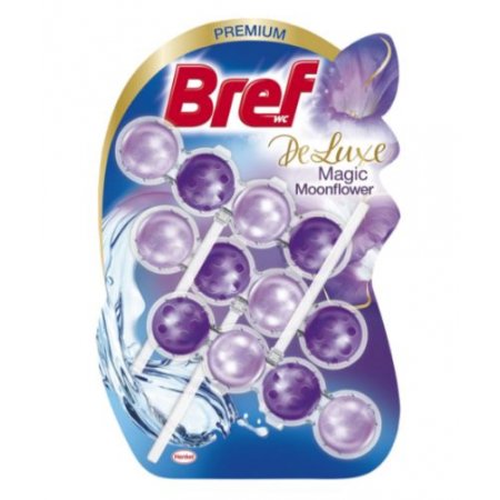 Bref DeLuxe Magic Moonflower Wc záveska 3x50g
