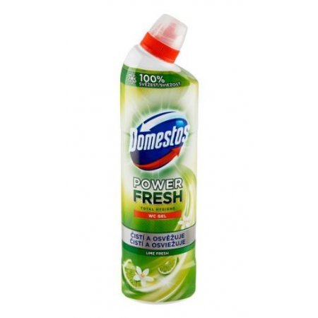 Domestos Power Lime Fresh antibakteriálny WC čistič 700ml