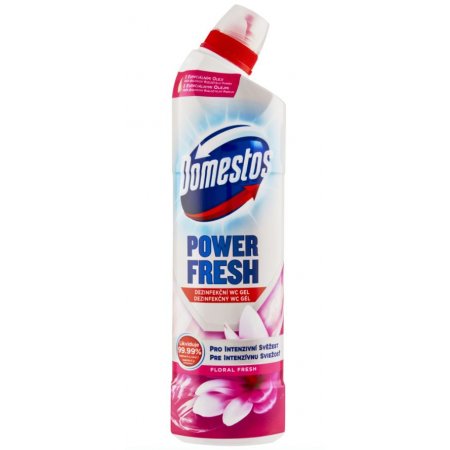 Domestos Power Floral Fresh antibakteriálny WC čistič 700ml