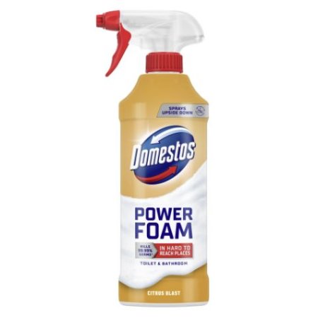 Domestos Power Foam čistič toalety Citrus Blast 435 ml