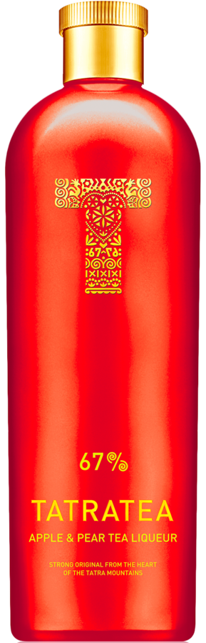 Tatratea Aplle & Pear 67% 0,7 l (čistá fľaša)