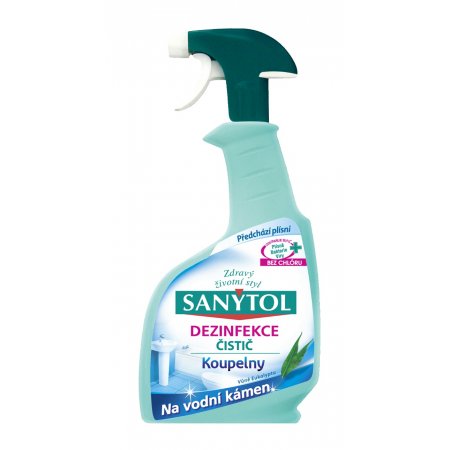 Sanytol antibakteriálna dezinfekcia na kúpeľne 500ml s rozprašovačom