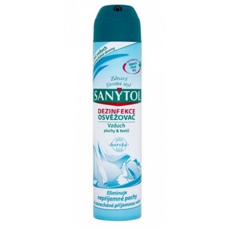 Sanytol Horská vôňa dezinfekčný osviežovač vzduchu na plochy a textil 300ml