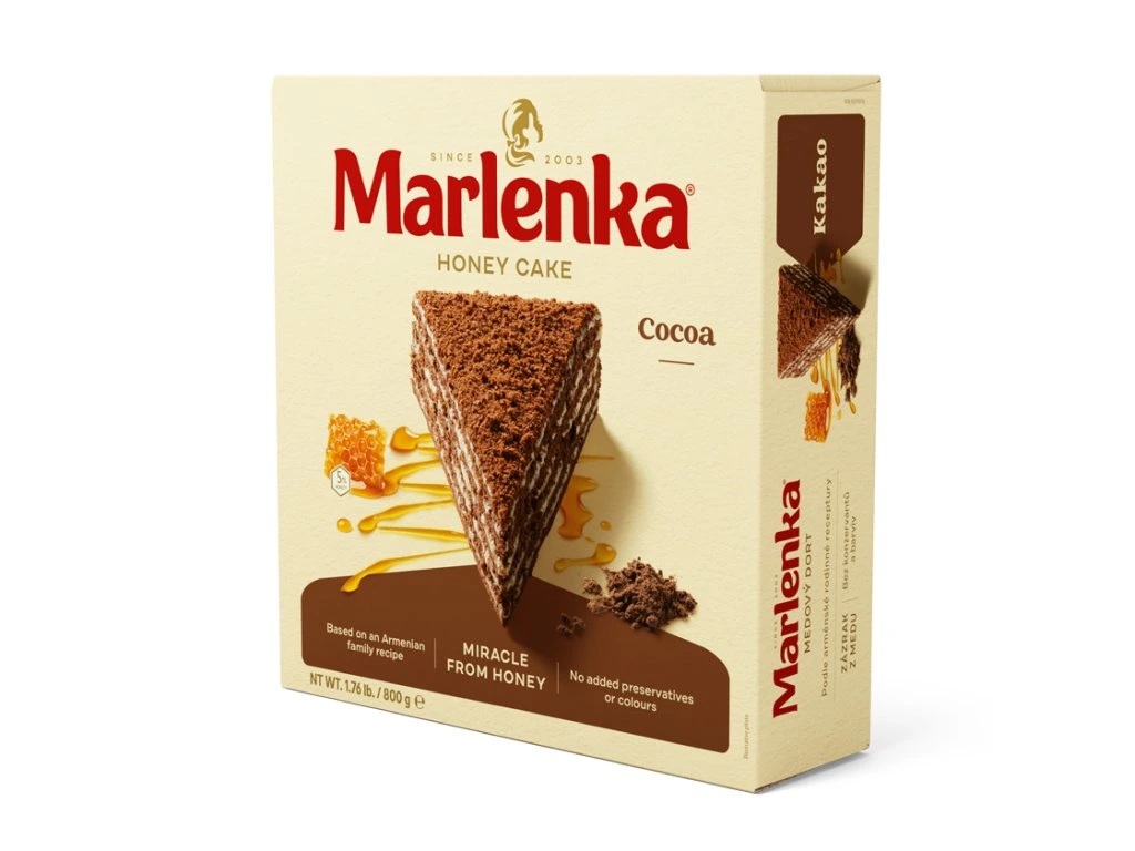 Marlenka Medová torta s kakaom 800g